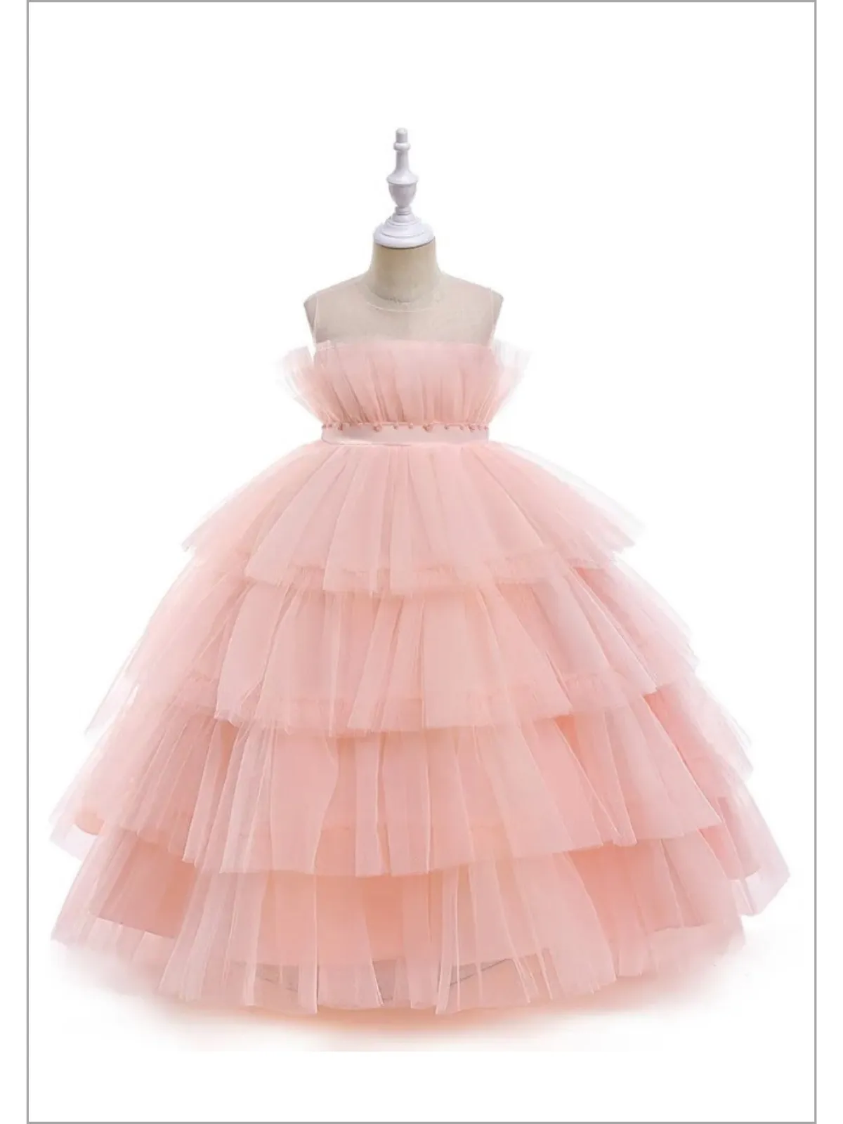 A Twirl Of Elegance Tulle Special Occasion Gown