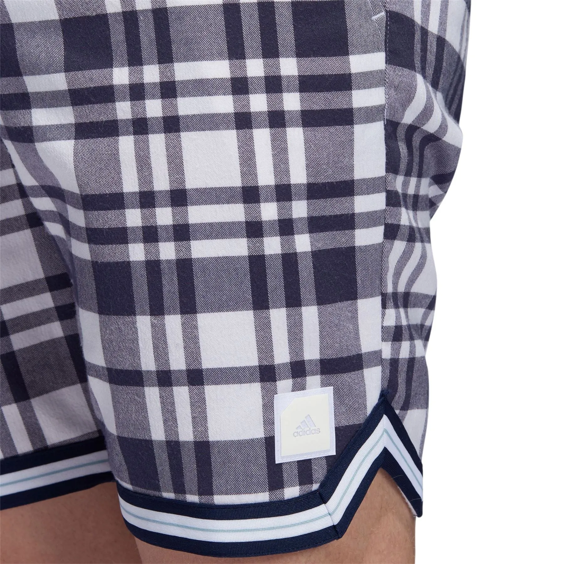 Adicross Plaid Short White - AW22