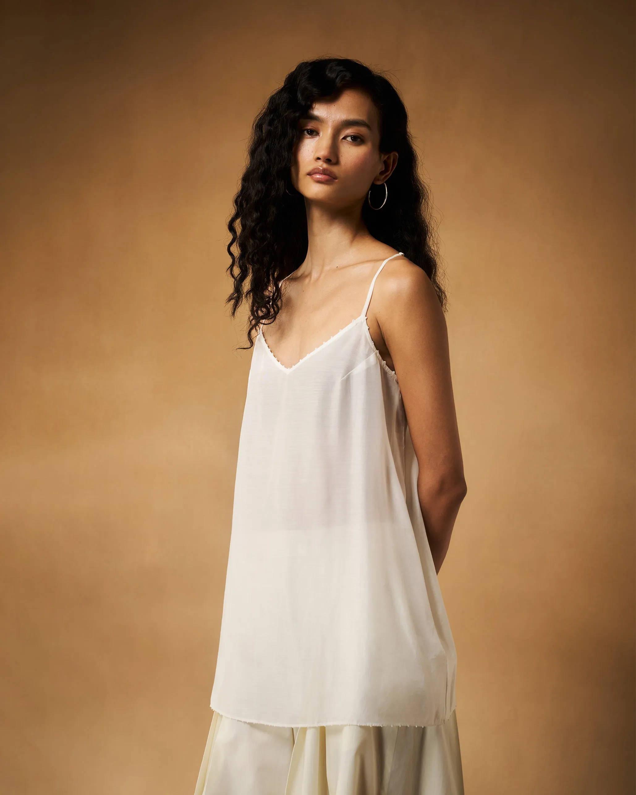 Afra Camisole - Ivory