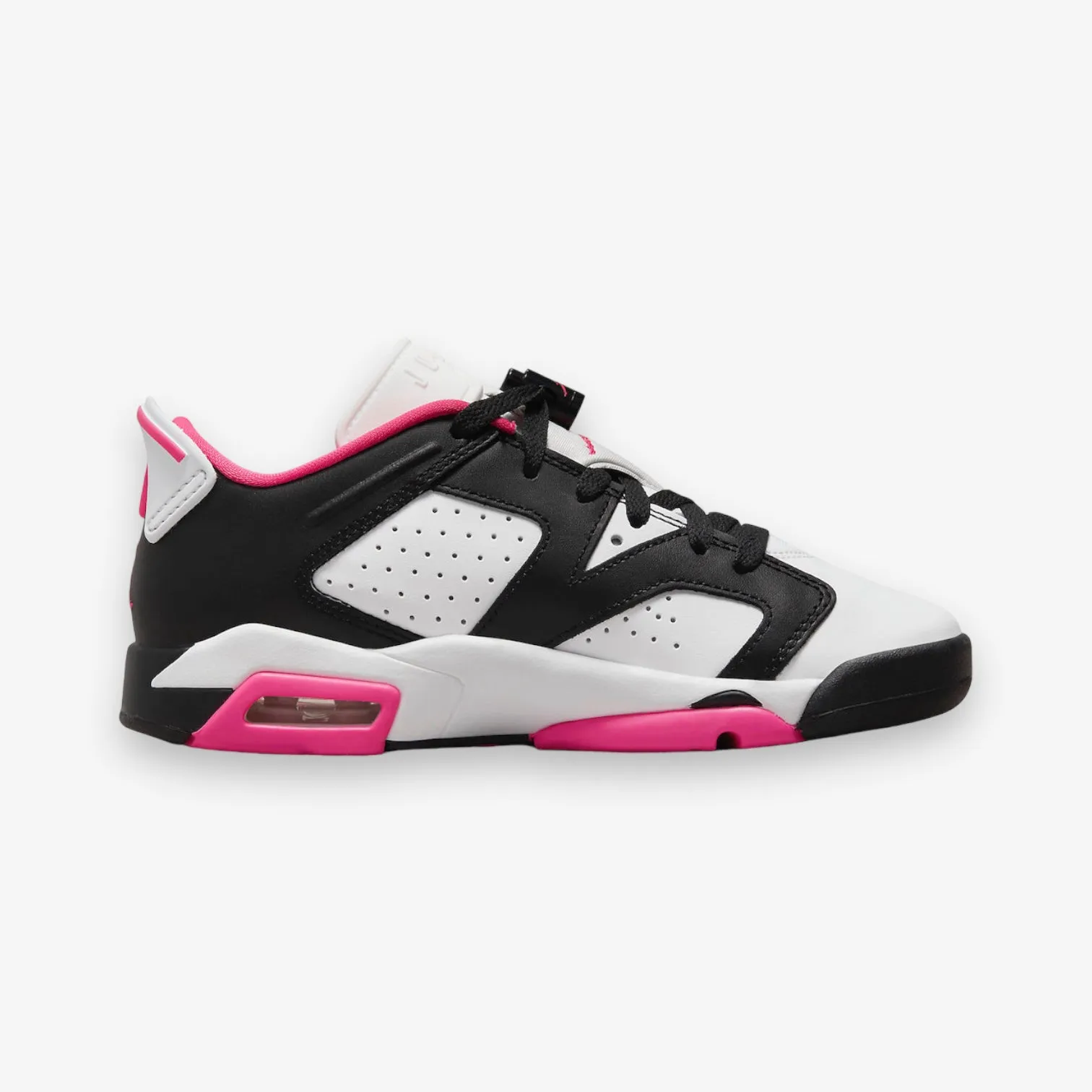 Air Jordan 6 Retro Low (GS) Black Fierce Pink White 768878-061