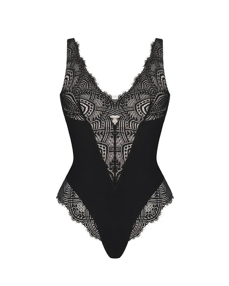 AirSlim® Go Braless Shaping Lace Bodysuit