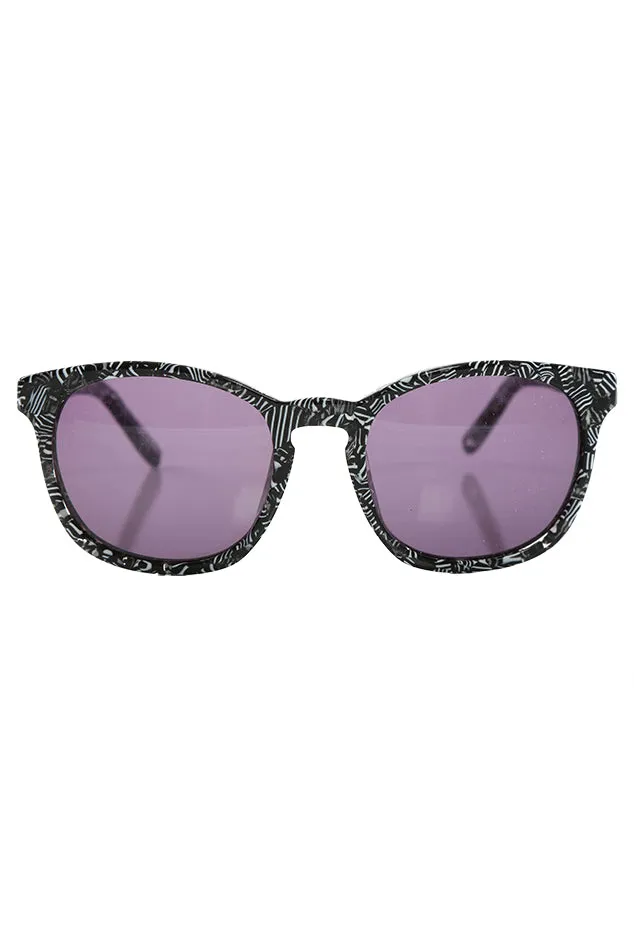 Alexander Wang Zebra Print Sunglasses