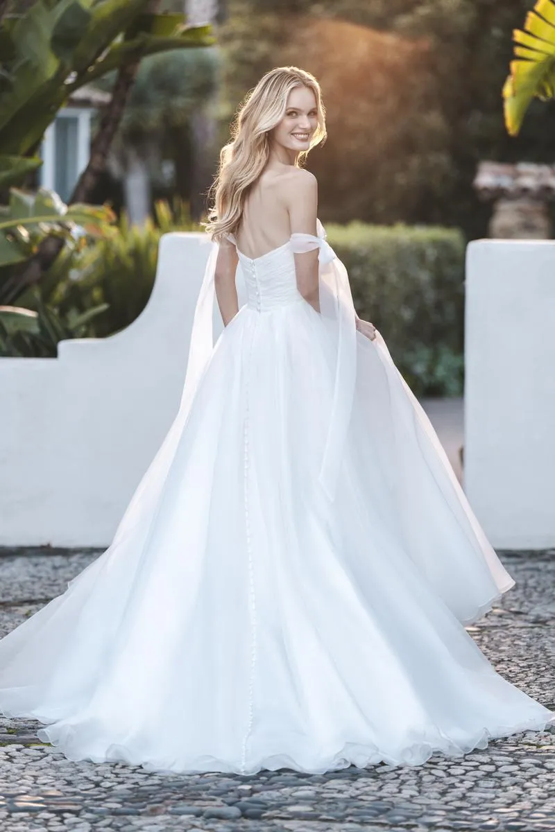 Allure Bridals A-Line Organza Bridal Gown R3750