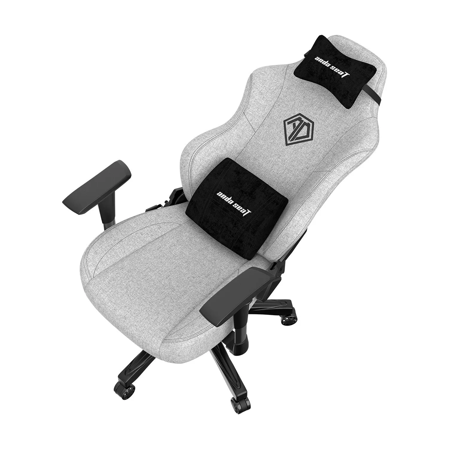 Anda Seat Phantom 3 PC gaming chair Upholstered padded seat Grey