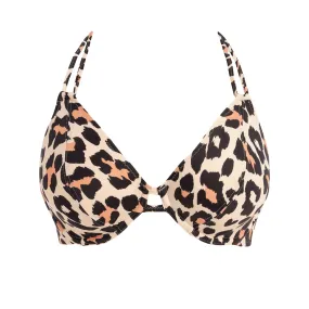 Animal Instinct Halter Bikini Top