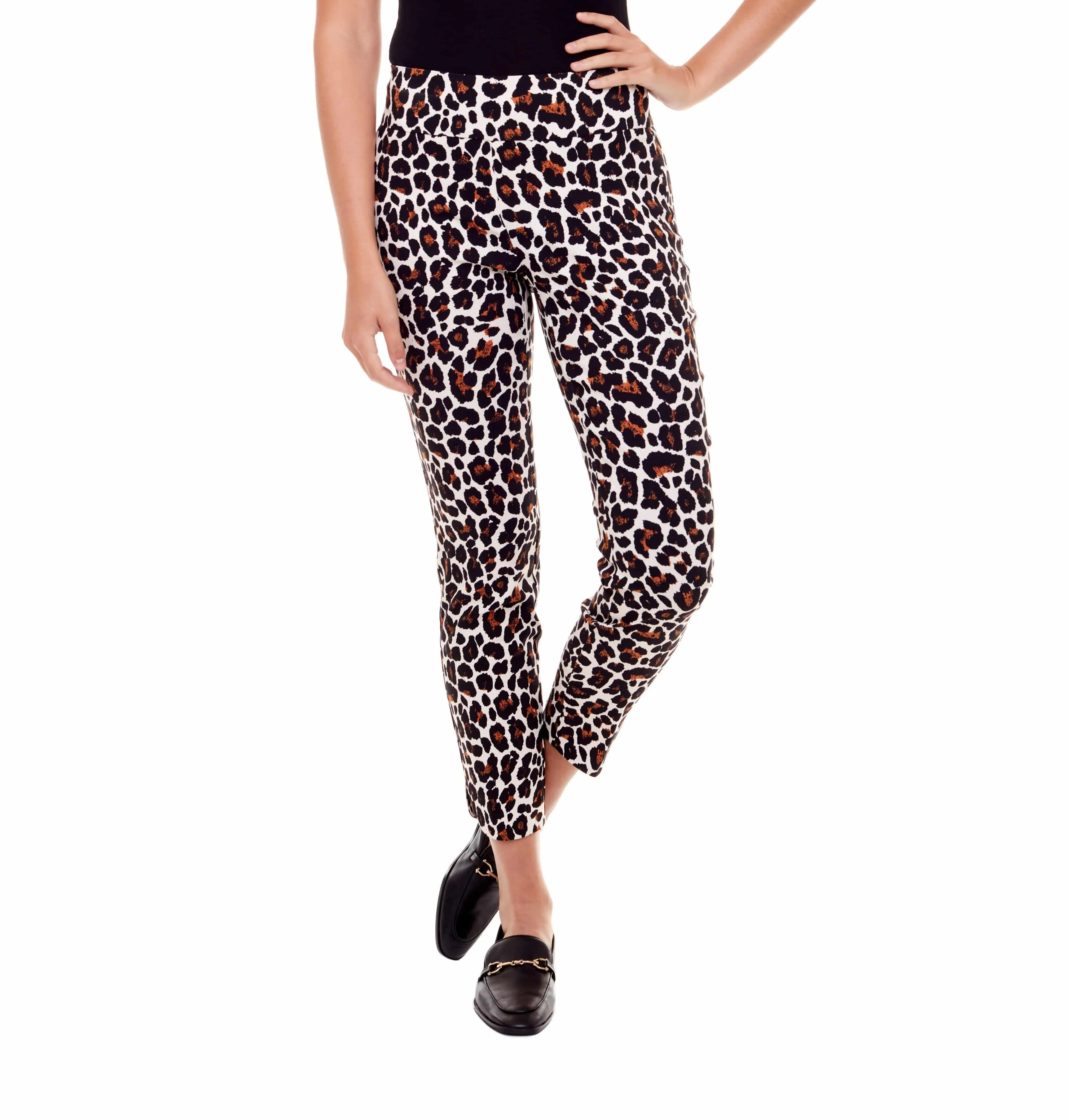 Animal Petal-Slit Slim Pant