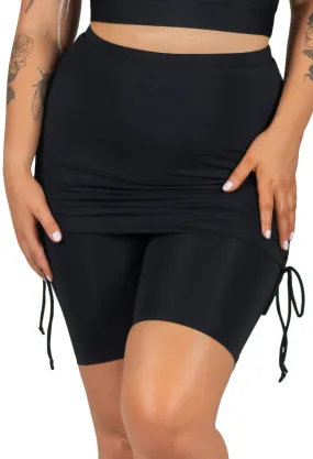 Anti Chafing Swim Shorts with Skirt