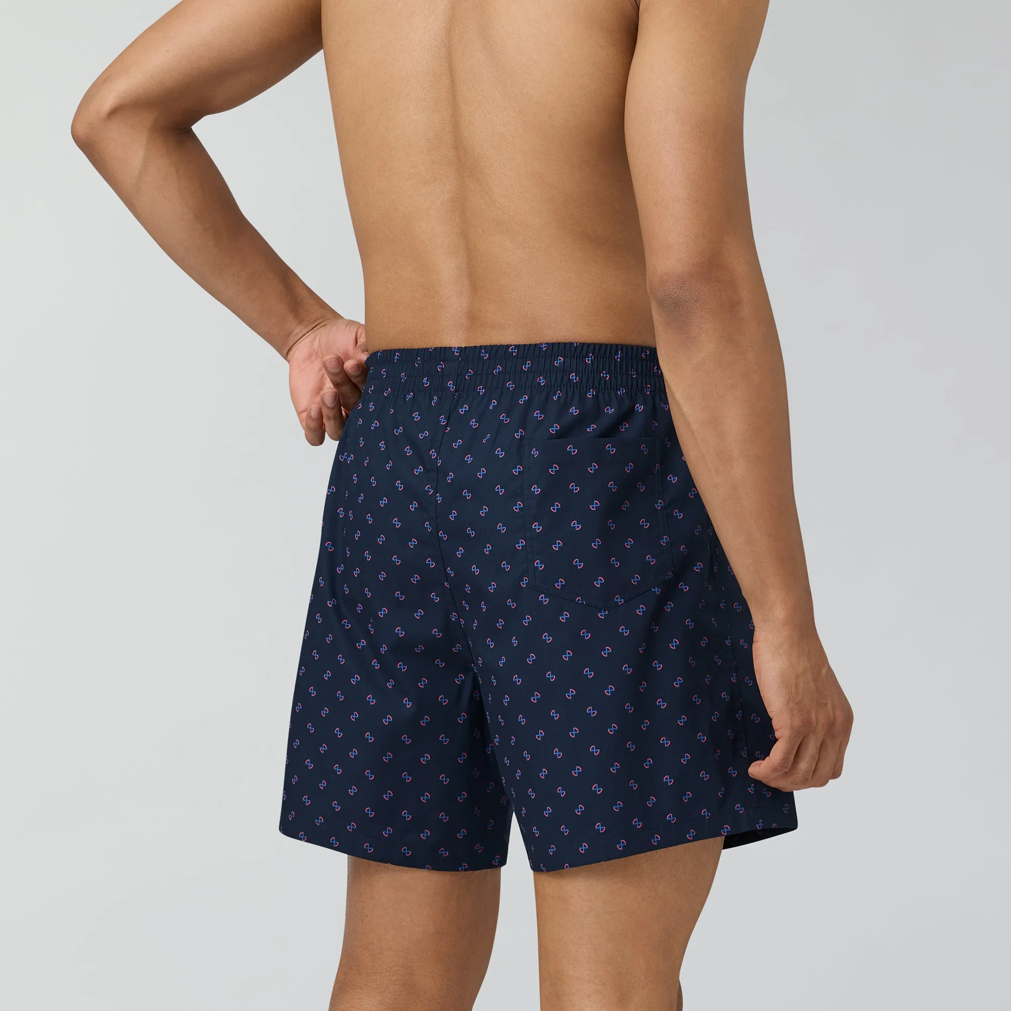 Astor Lounge Inner Boxers Infinity Blue