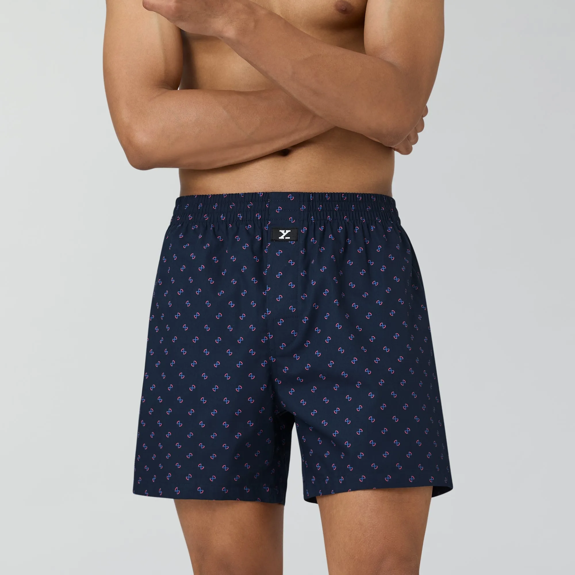 Astor Lounge Inner Boxers Infinity Blue