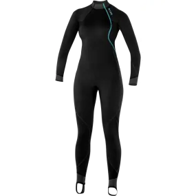 Bare 2 MM Exowear Womens Full Scuba Diving Wetsuit w/ Foot Stirrups