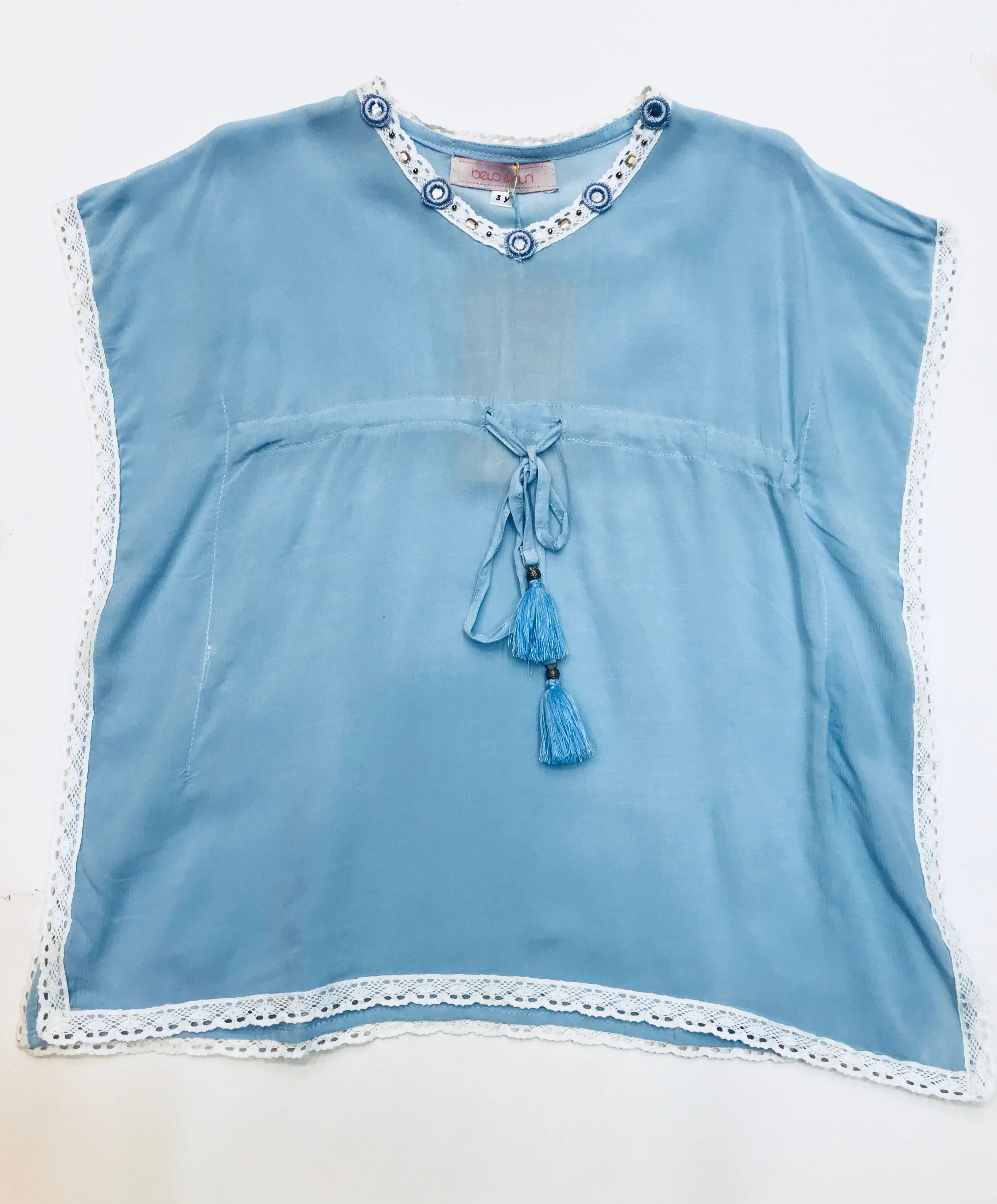 Bela & Nuni Light Blue Kaftan