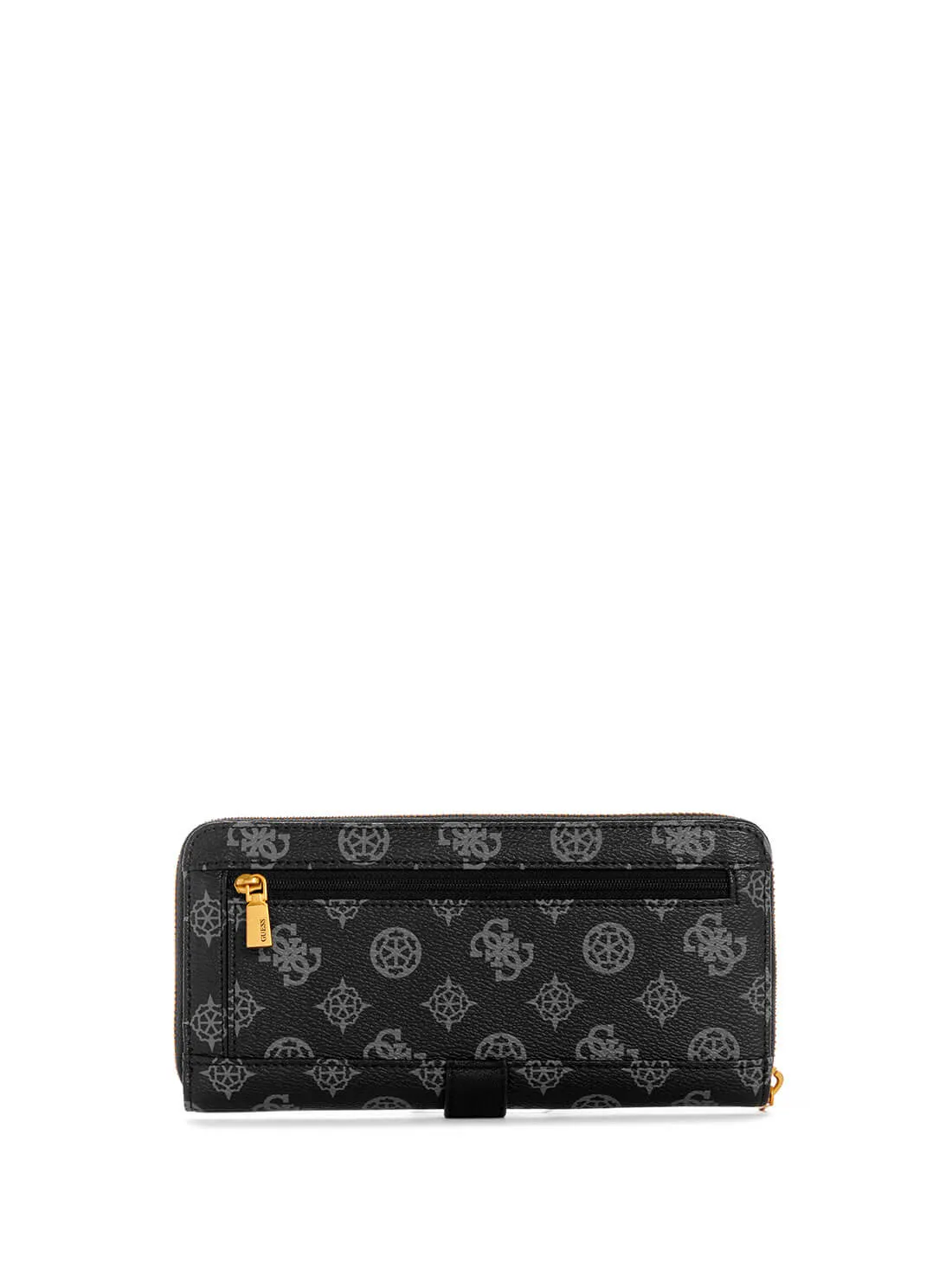 Black Briana Logo Large Wallet