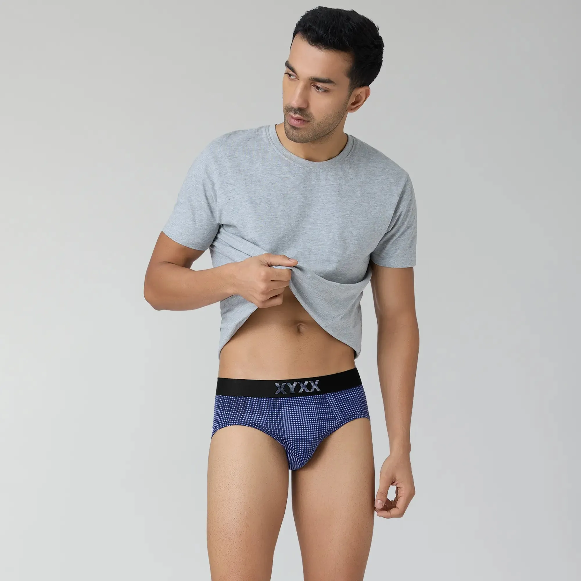 Blox Modal Briefs Plum Blue