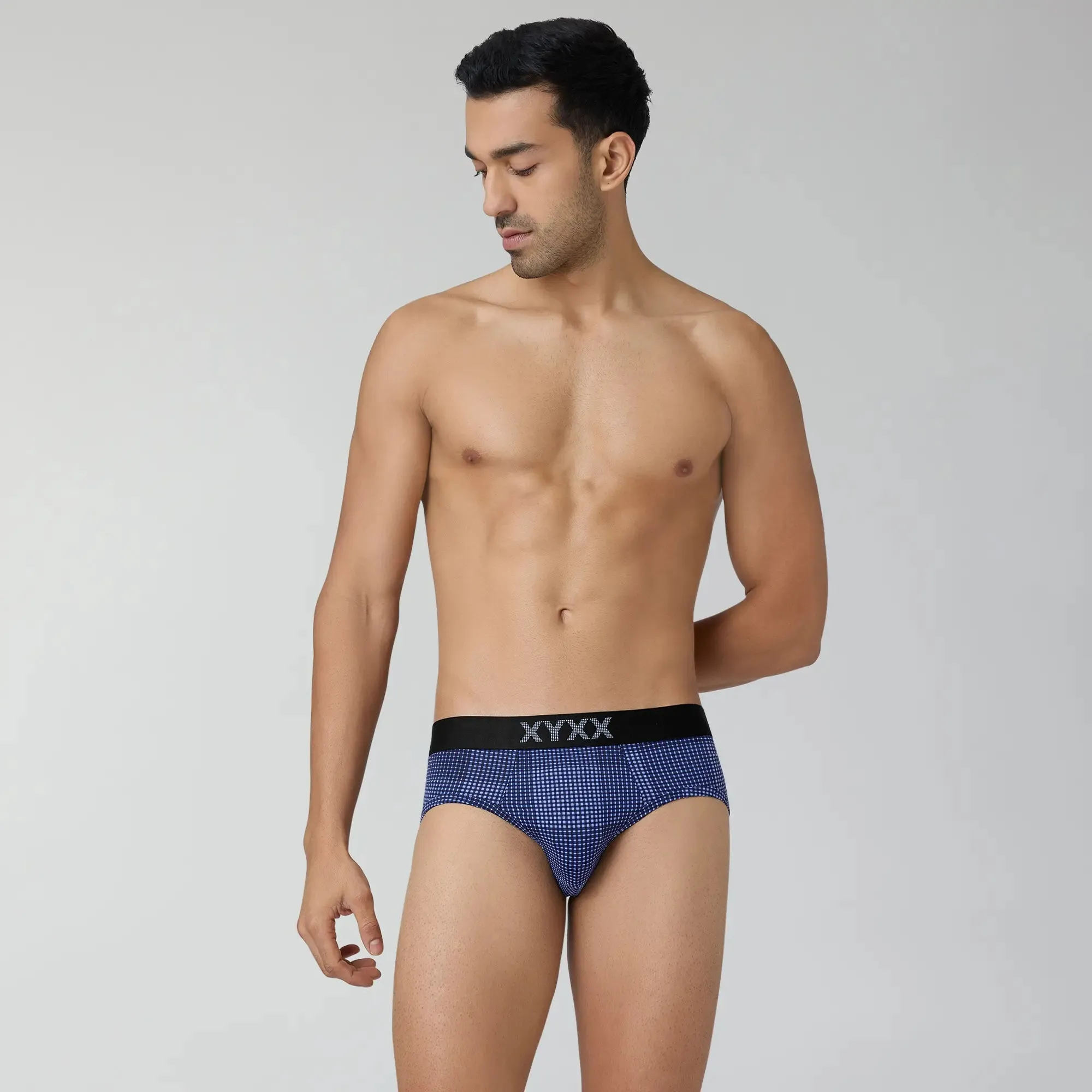 Blox Modal Briefs Plum Blue