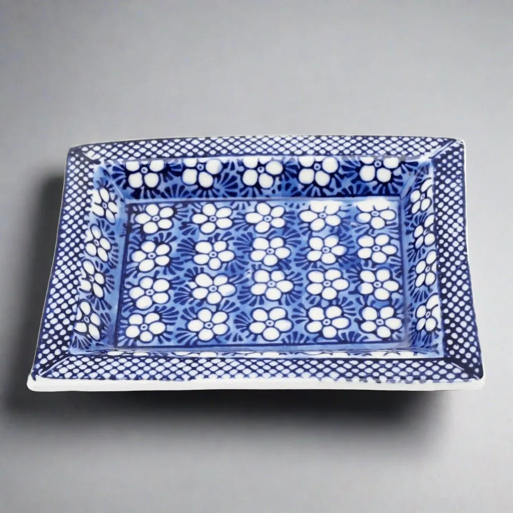 Blue and White Porcelain Mini Tray