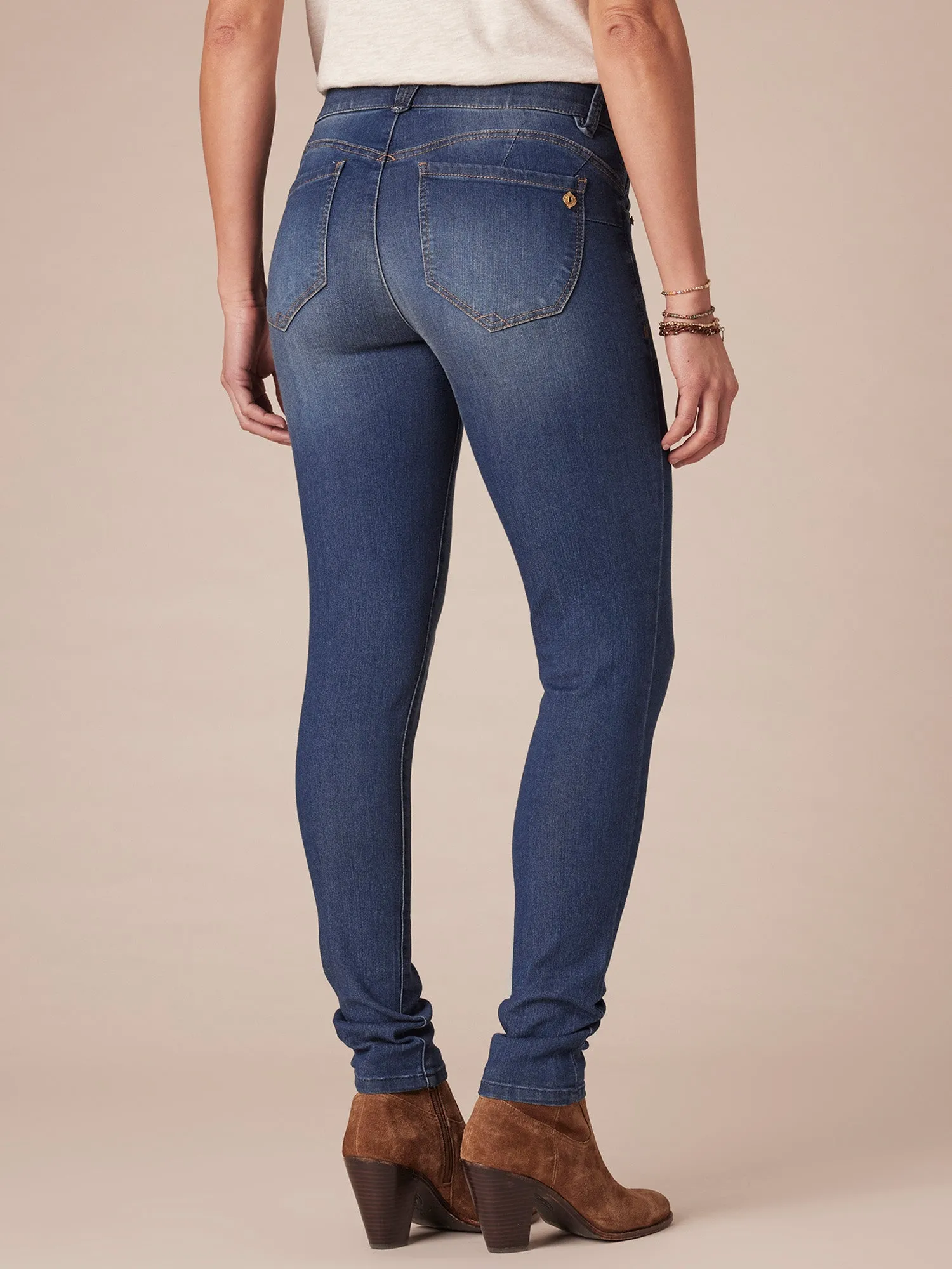 Blue Denim Jegging "Ab"solution® Booty Lift Jean