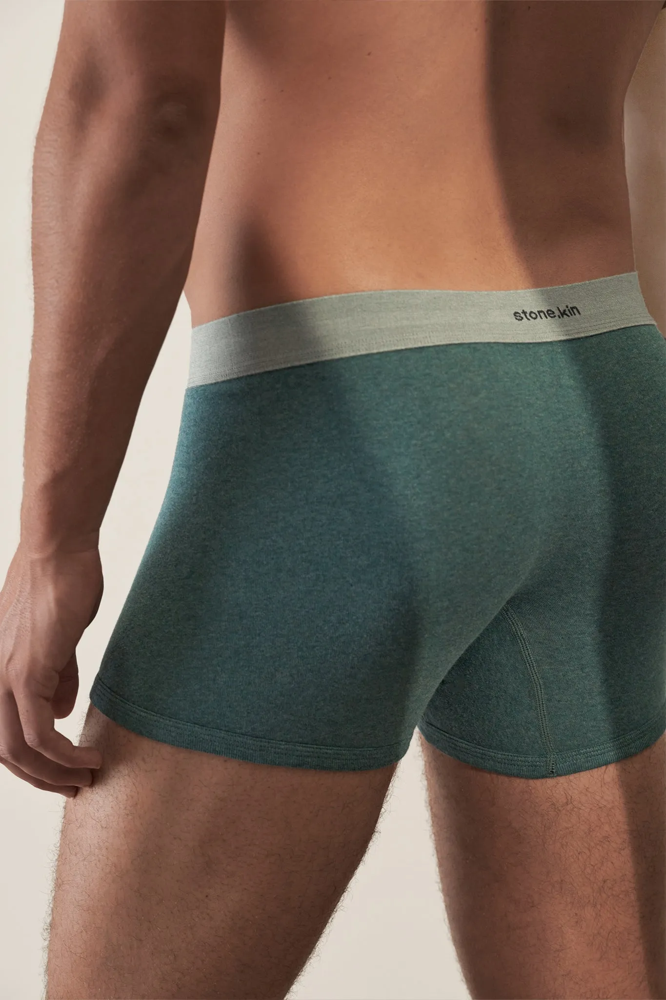 Boxer Brief 3 Pack / Brown, Teal & Indigo