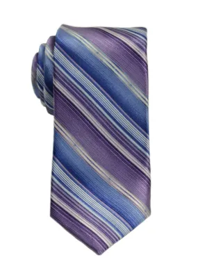 Boy's Tie 19785 Purple/Blue