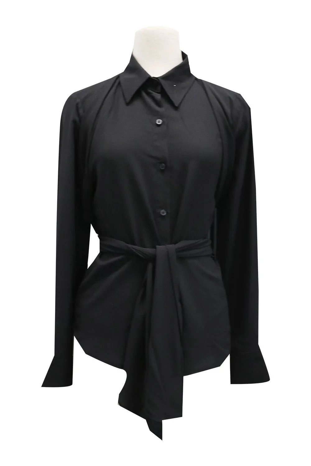 Brielle Tie Wrap Blouse