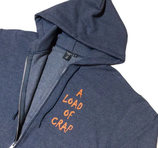 Brooklyn Work T46 Full Zip Hoodie Heather Navy