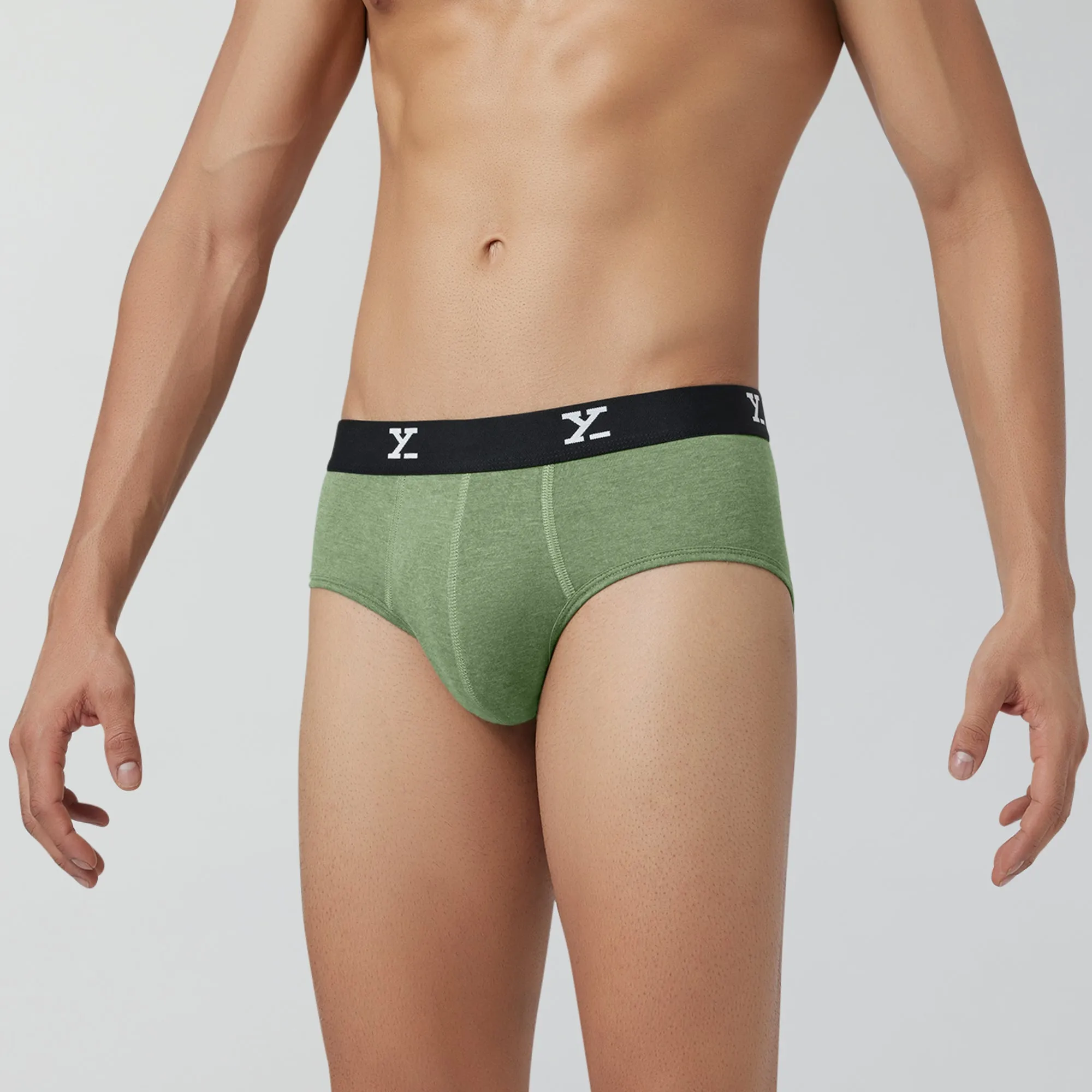 Classic Medley Briefs Olive Green