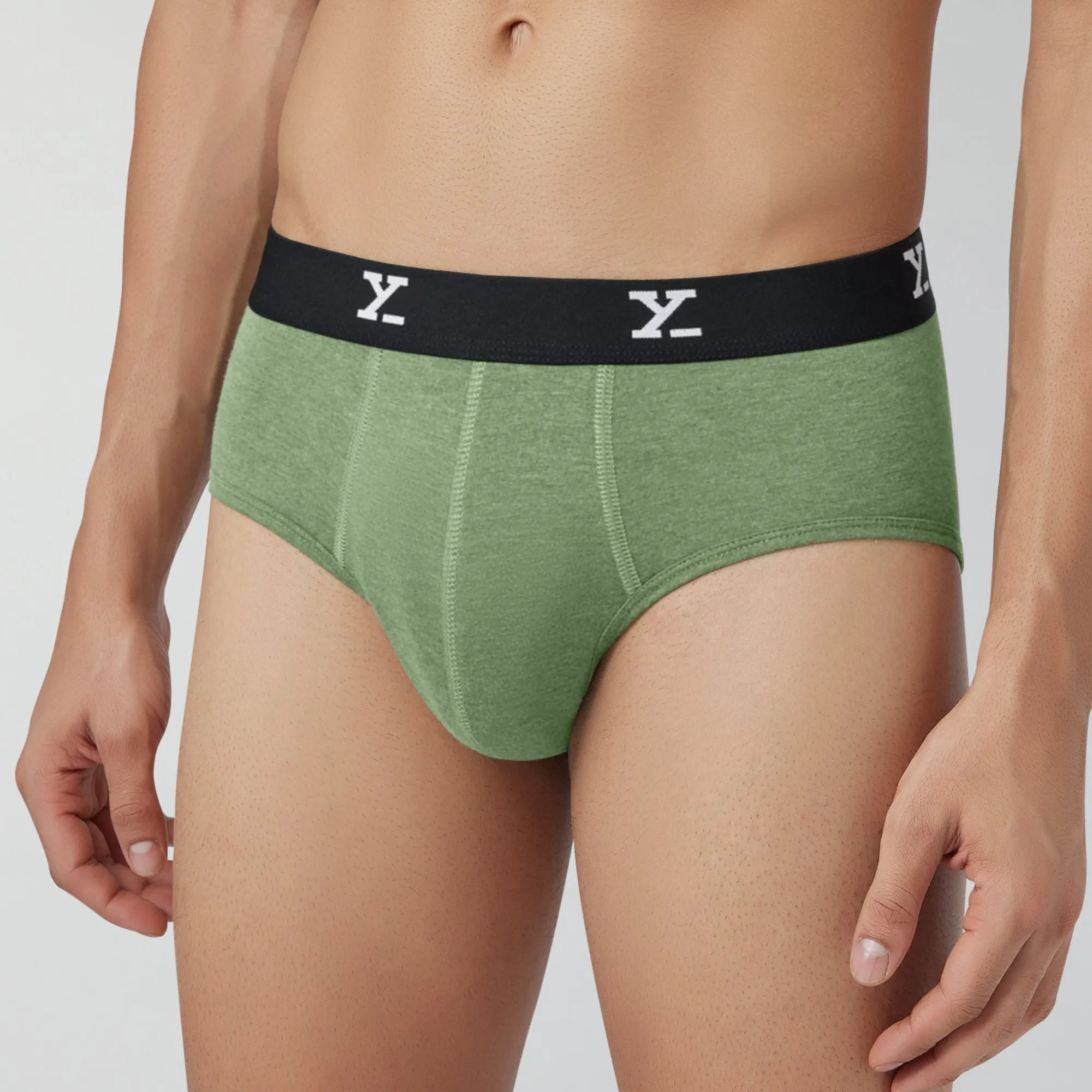 Classic Medley Briefs Olive Green