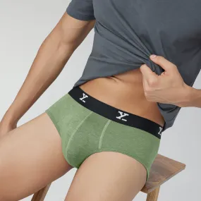 Classic Medley Briefs Olive Green