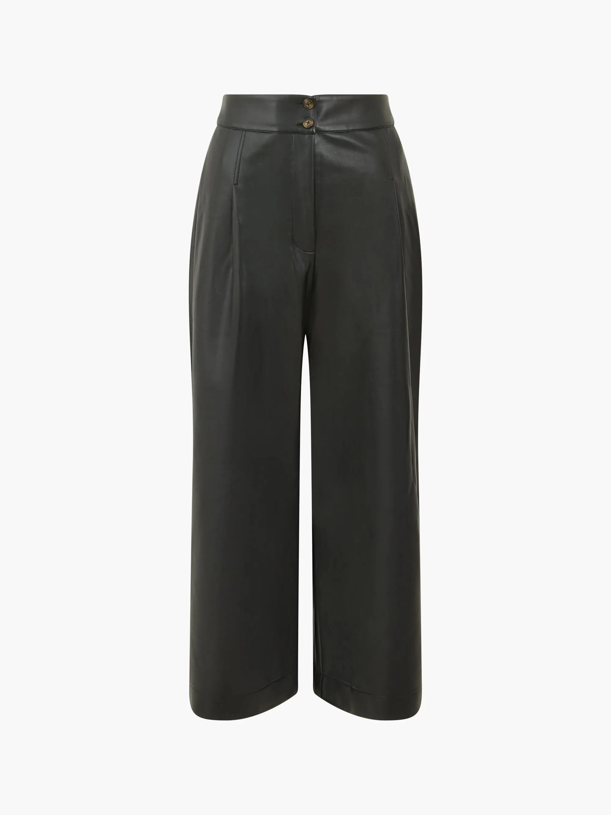 Crolenda PU Cropped Trousers