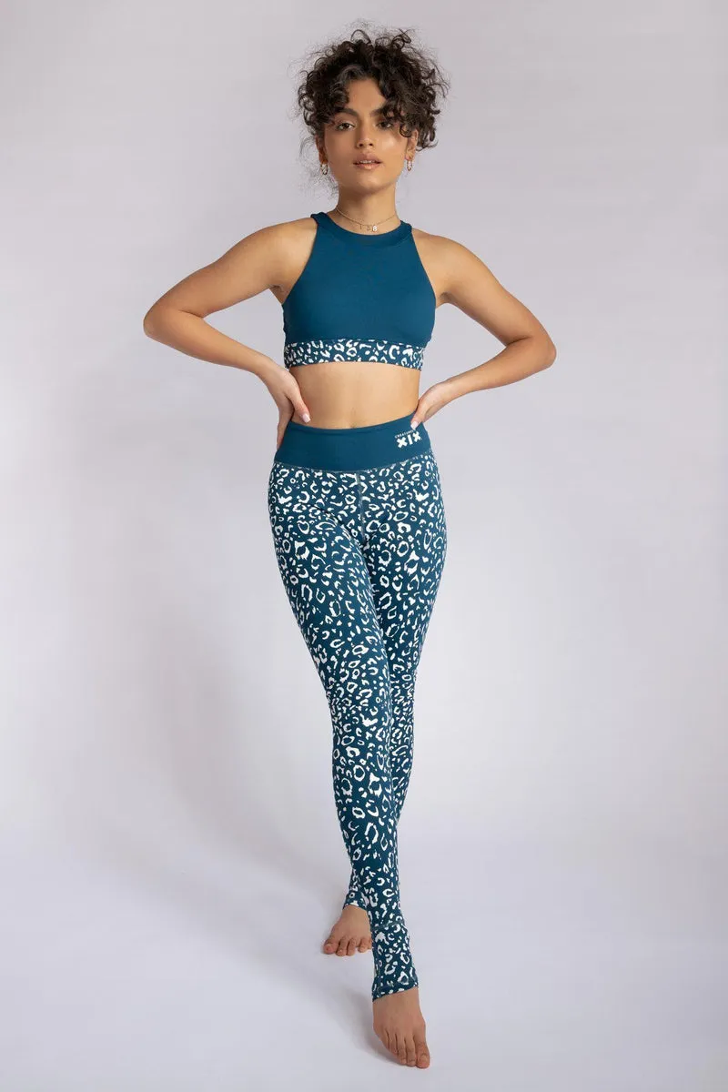 CXIX Gecko Grip Leggings - Twilight Leopard