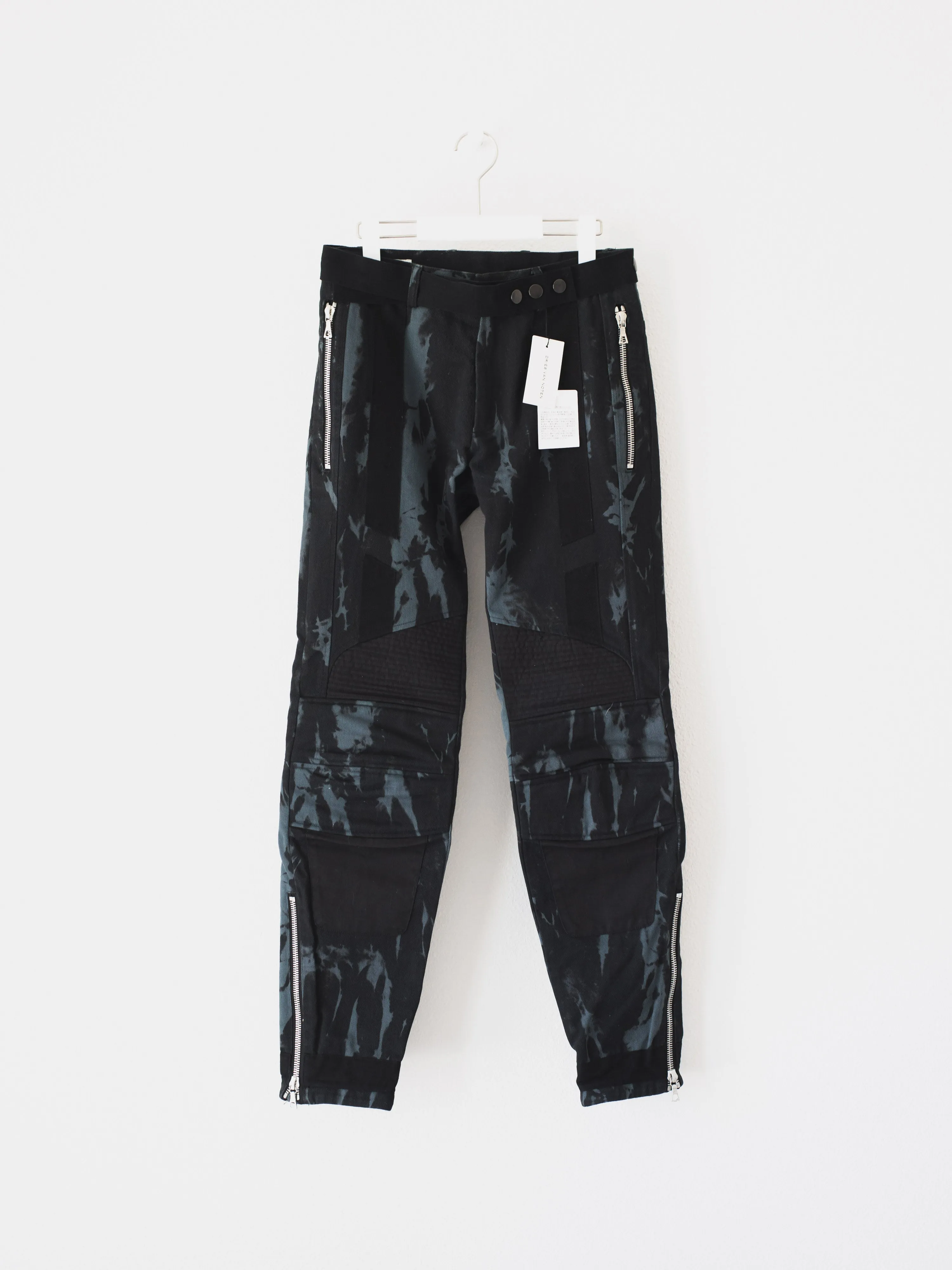 Dries Van Noten AW14 Biker Zip Pants