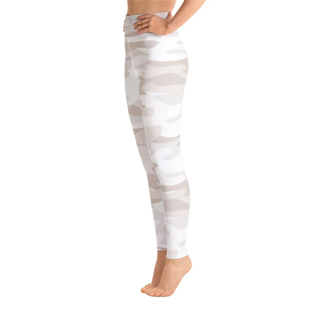 ELEVATED ESSENTIALS, BOOTY BOOSTING HIGH WAISTBAND LEGGING WHITE CAMO