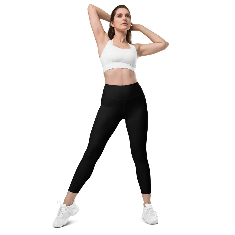 ELEVATED ESSENTIALS, THE PERFECT SIDE POCKET LEGGING BLACK