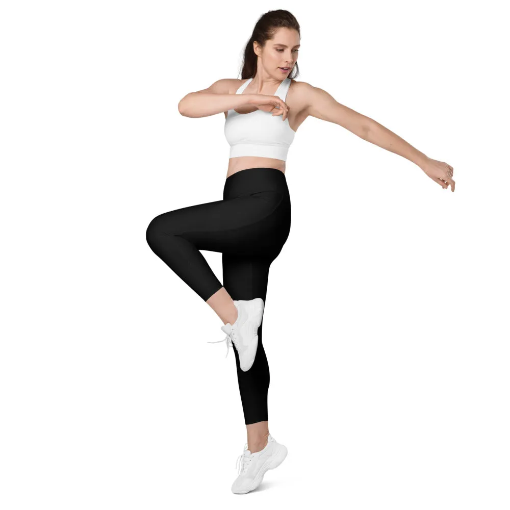 ELEVATED ESSENTIALS, THE PERFECT SIDE POCKET LEGGING BLACK