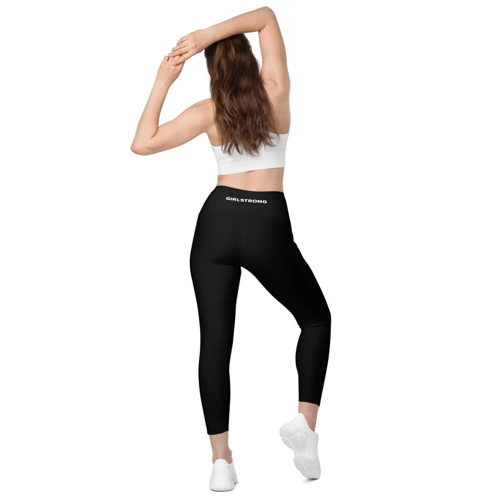 ELEVATED ESSENTIALS, THE PERFECT SIDE POCKET LEGGING BLACK