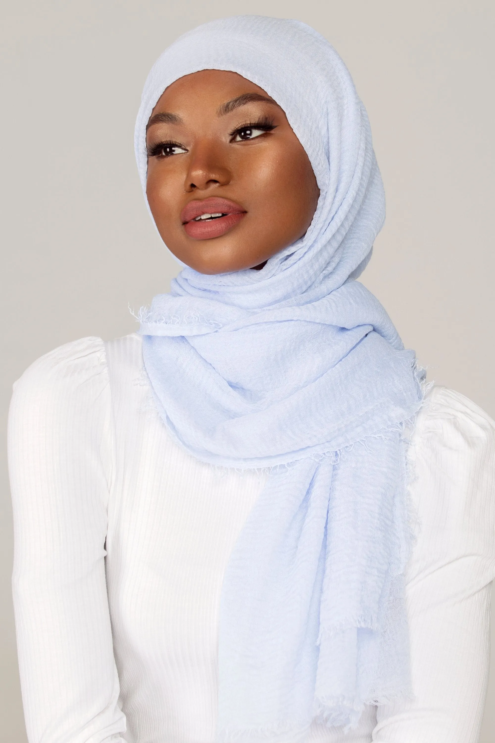 Everyday Crinkle Hijab - Hydrangea