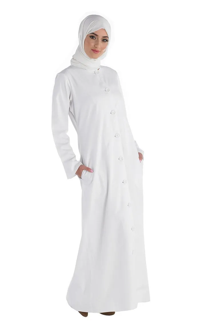 Everyday Wear Button Down Abaya