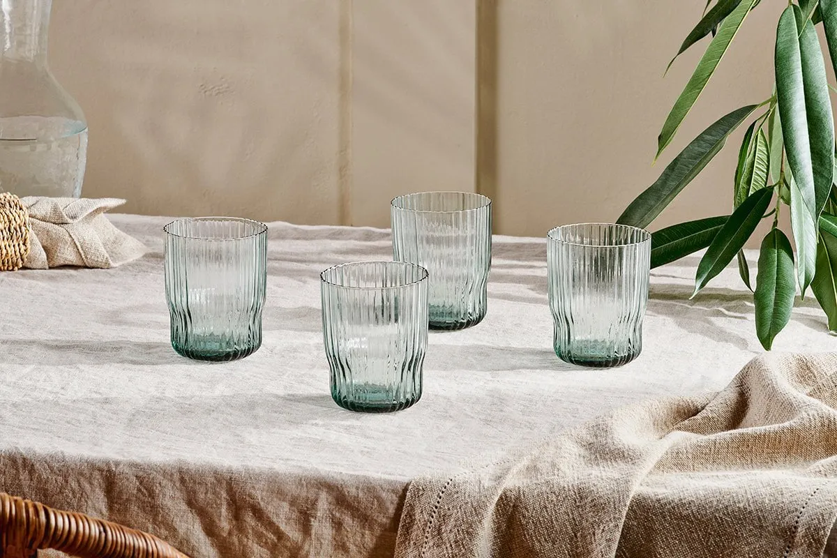 Fali Tumbler - Blue - (Set of 4)