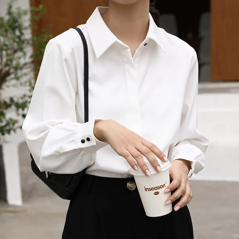 Formal Women White Shirts - Versatile & Elegant Office Attire