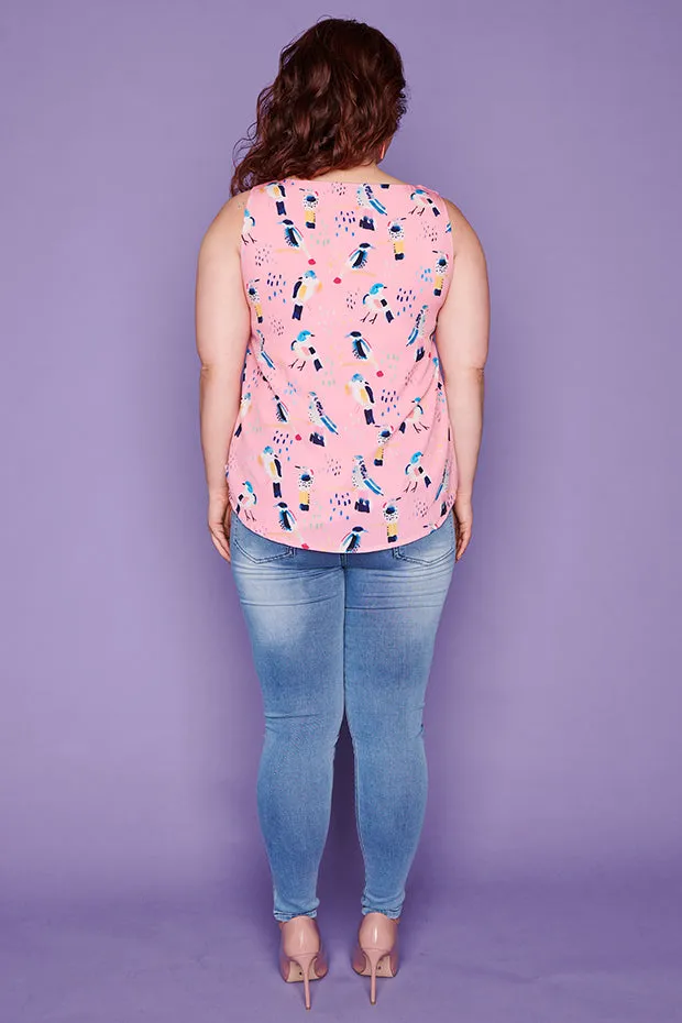 Gabrielle Garden Birds Top