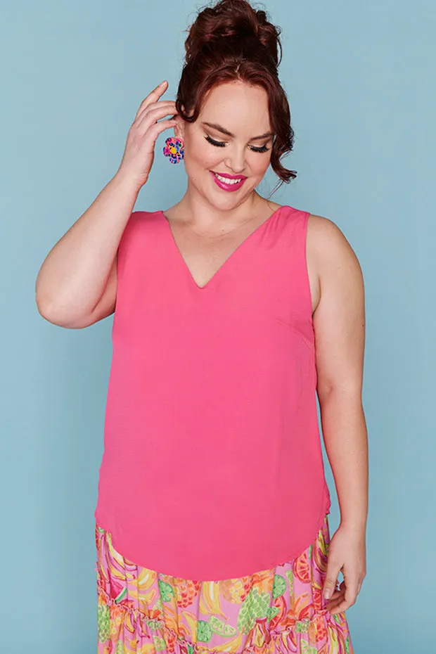 Gabrielle Hot Pink Top