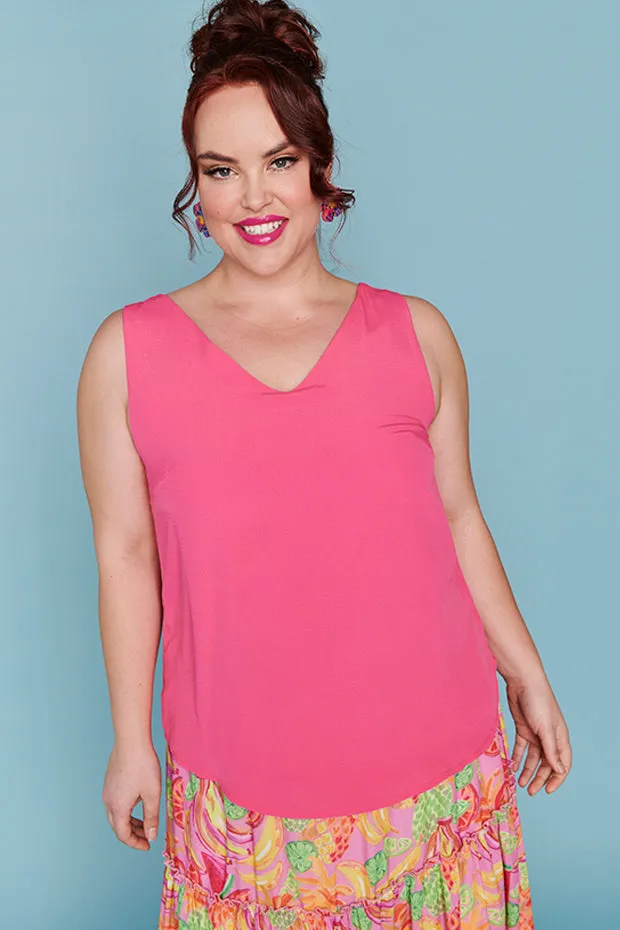 Gabrielle Hot Pink Top