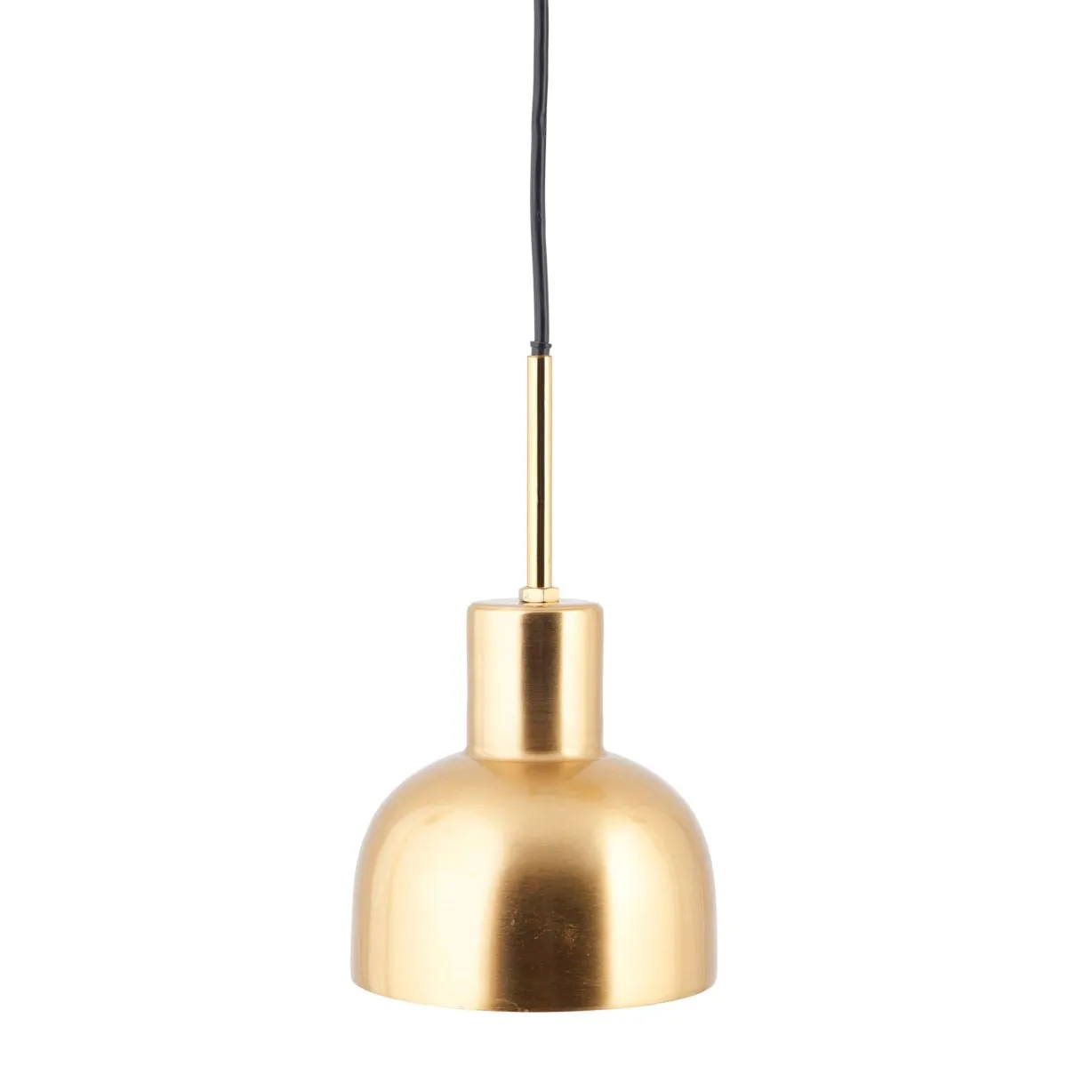 Golden Domed Pendant Light