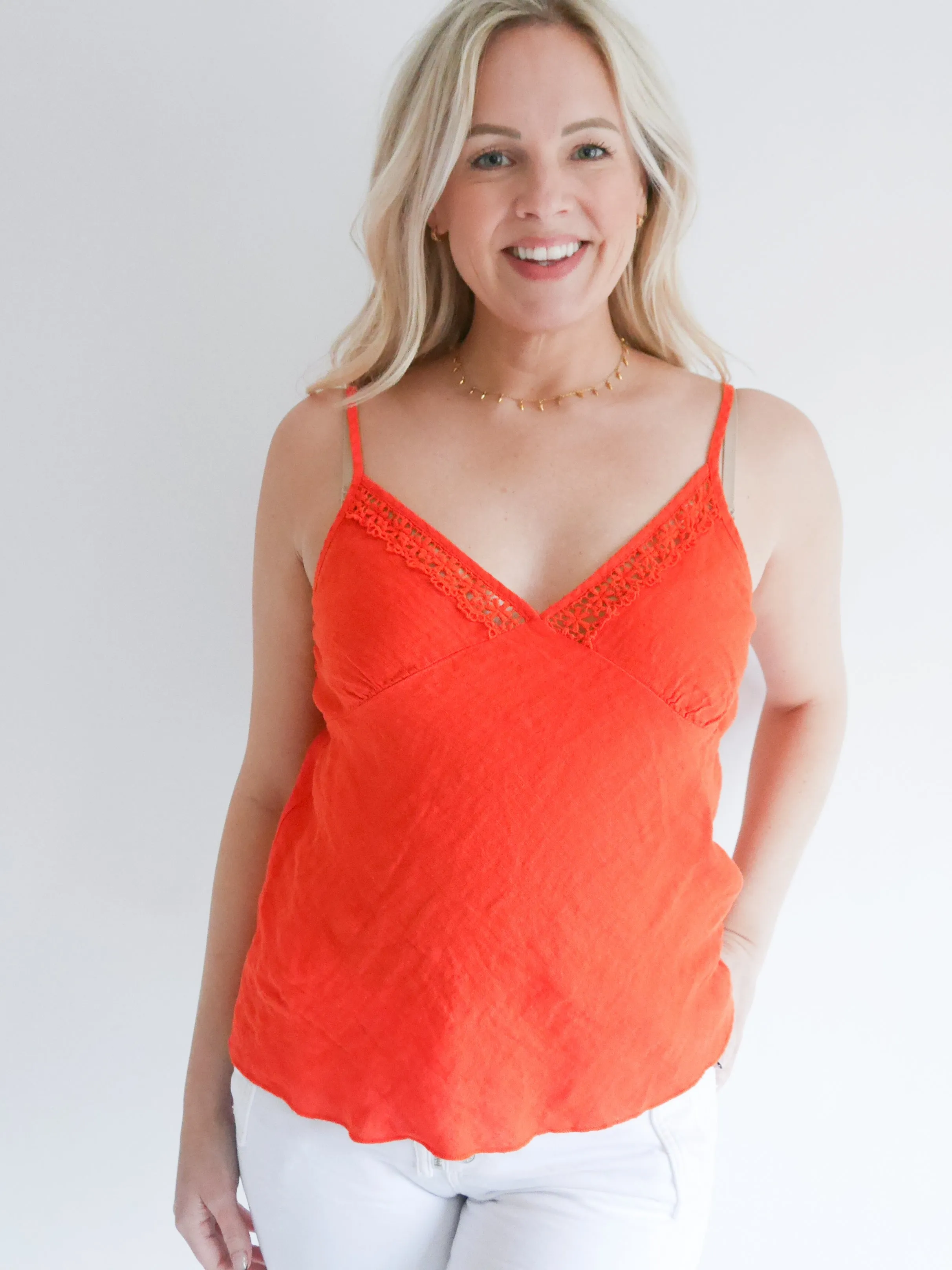 Hannah Camisole Orange