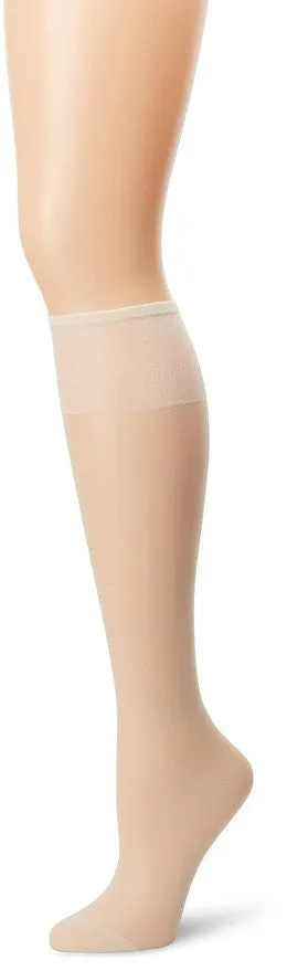 Hedy's Women's Knee High Panty Hose 3P One Size Bundle of Six #212