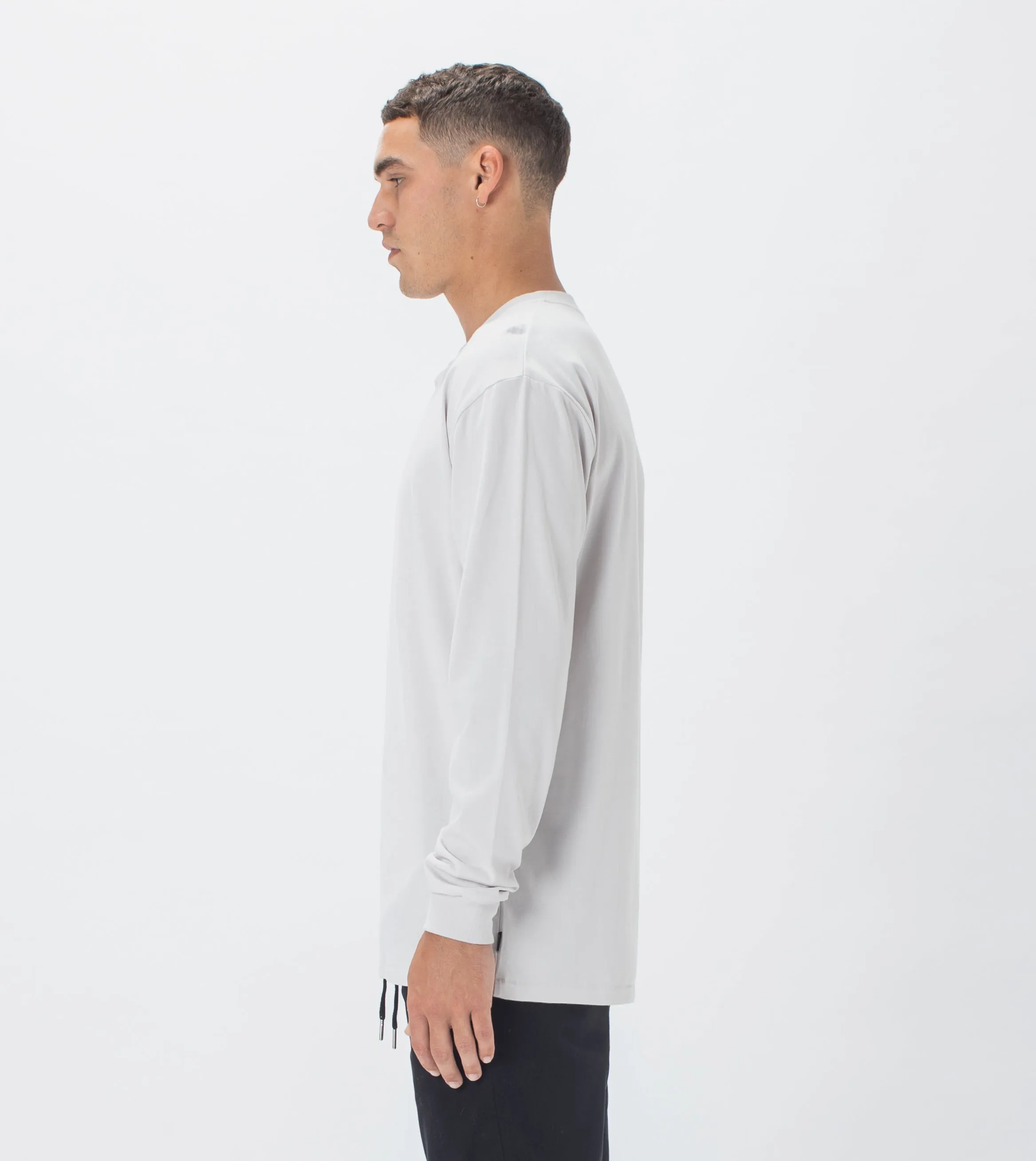 Henley LS Tee Frost