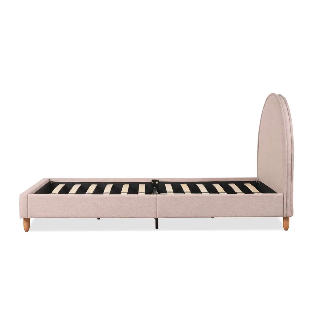 Imogen King Single Bed - Dusty Pink