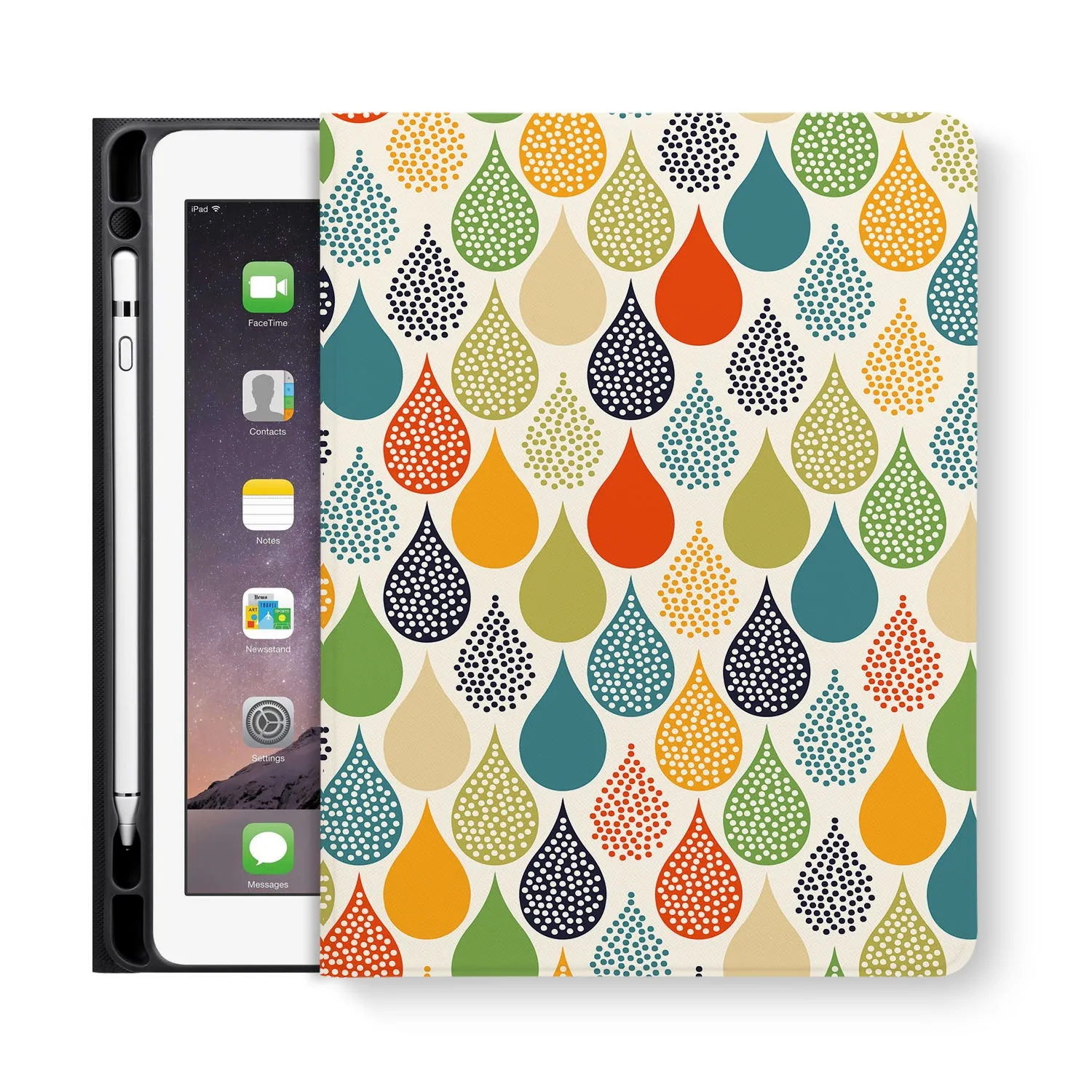 iPad Folio Case - Polka Dot