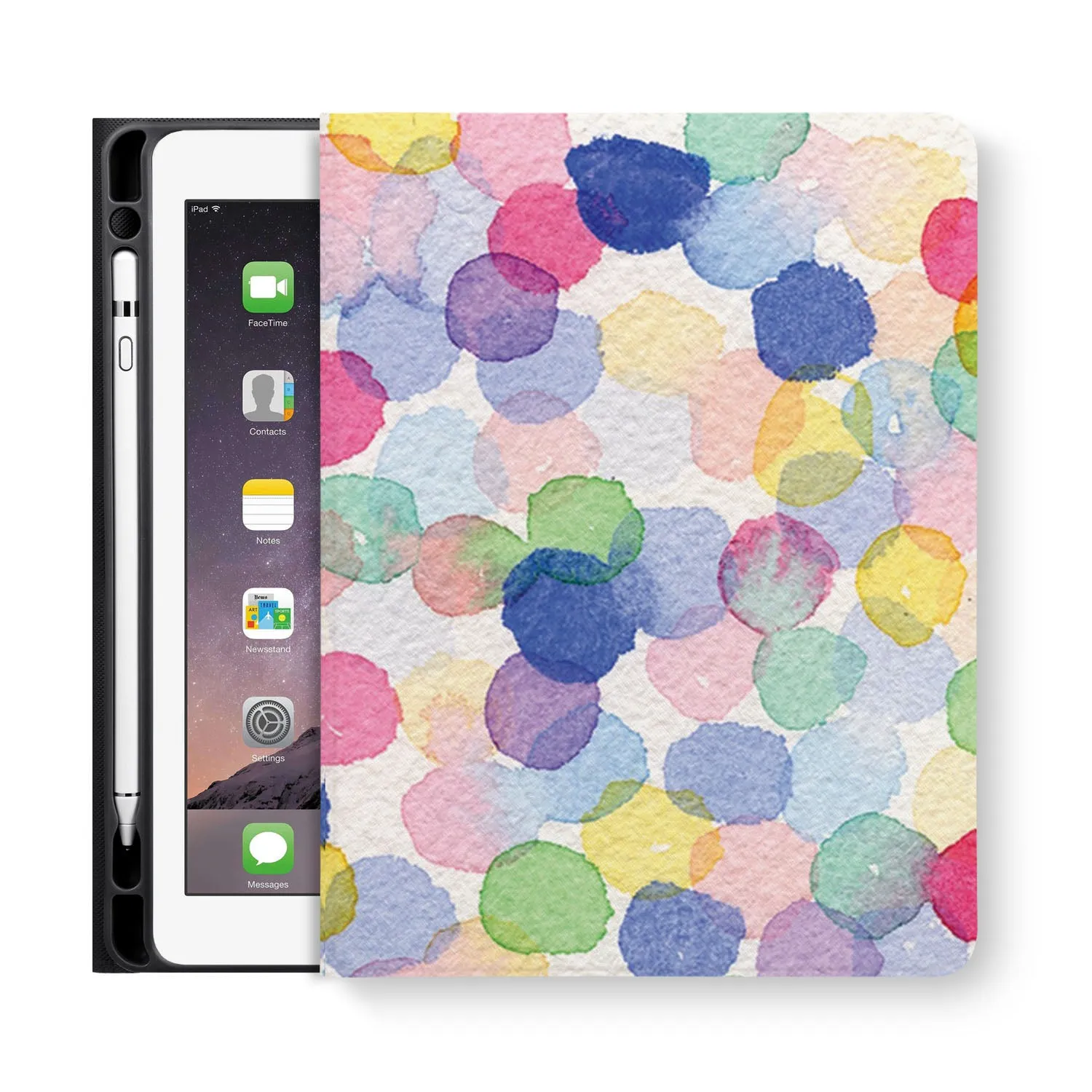 iPad Folio Case - Polka Dot