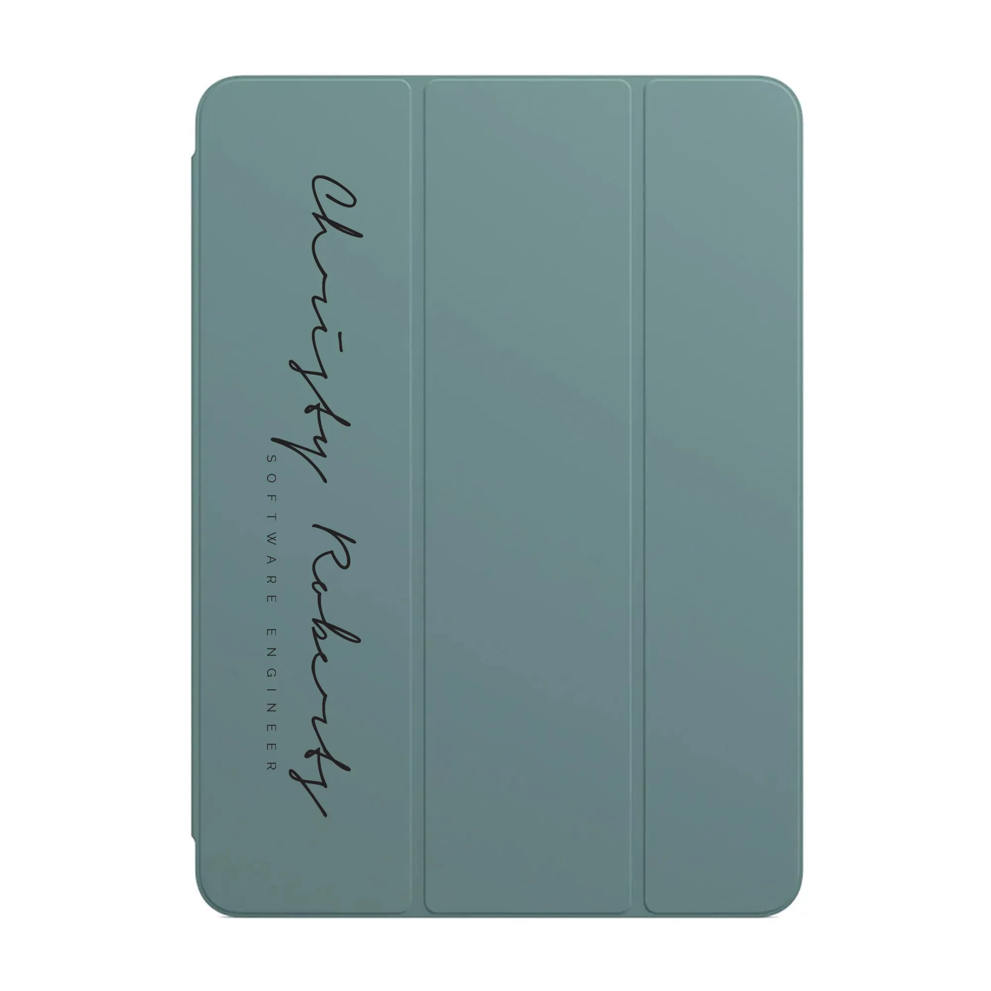 iPad Trifold Case - Signature with Occupation 23