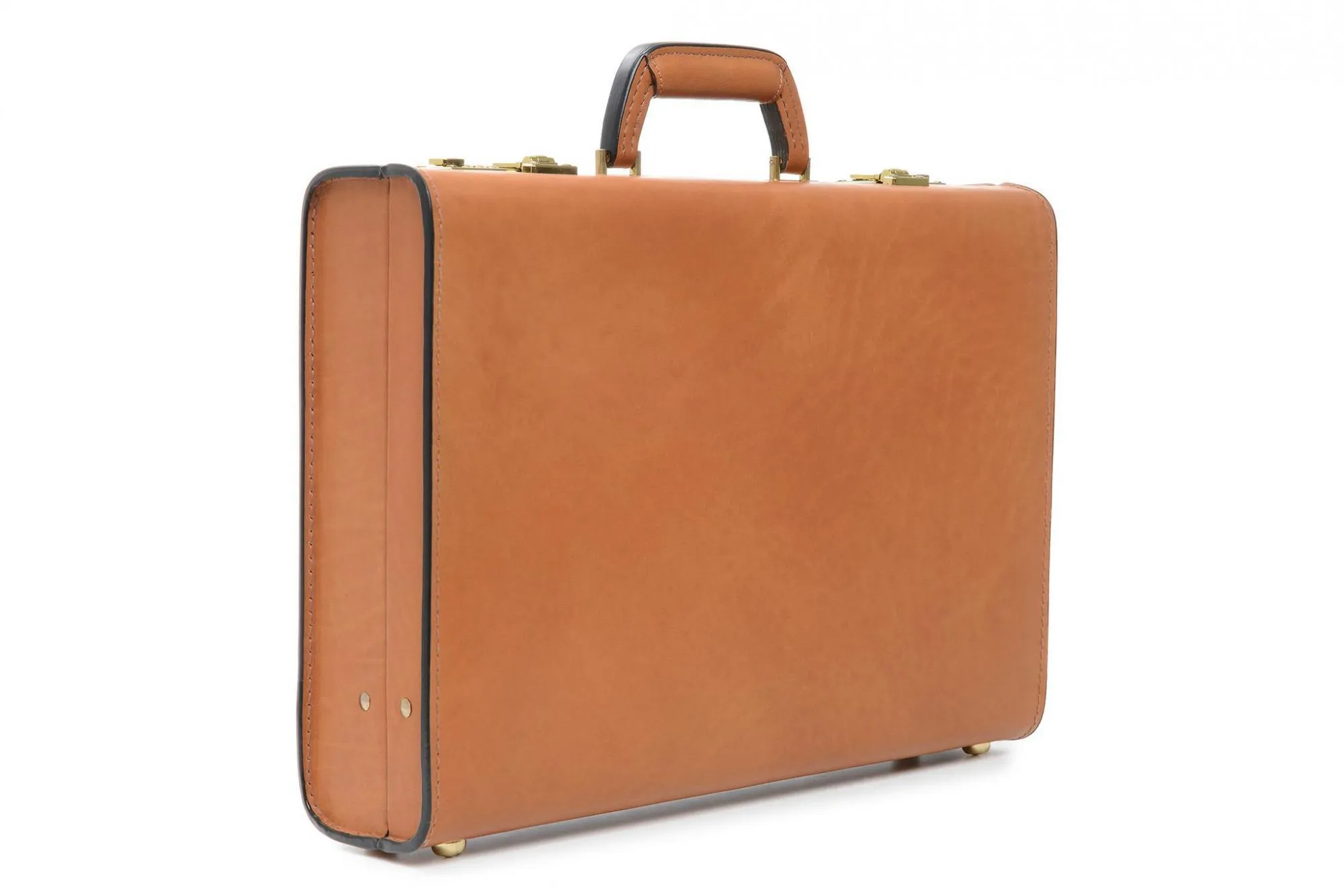 Korchmar Classics 4" Monroe Belting Leather Attache